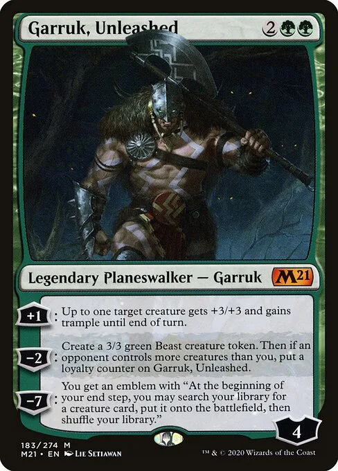 Garruk, desatado