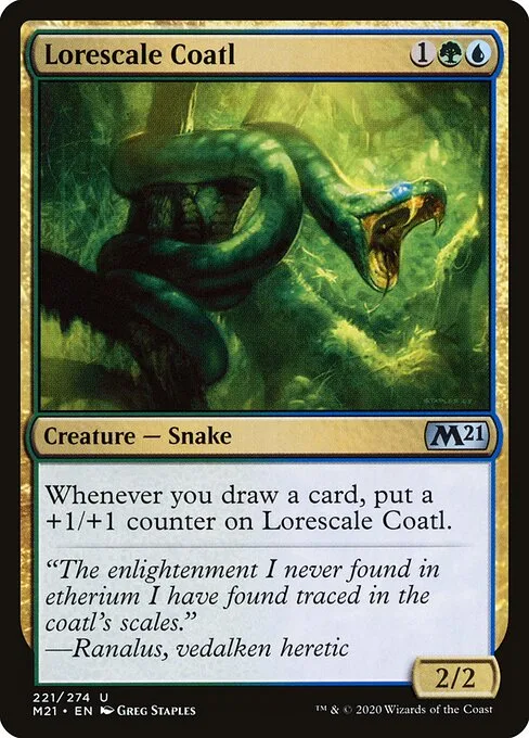 Coatl escamas de sabiduría