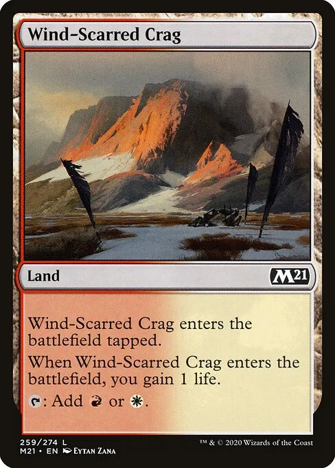 Risco cicatriz del viento