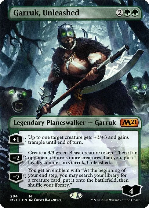 Garruk, desatado
