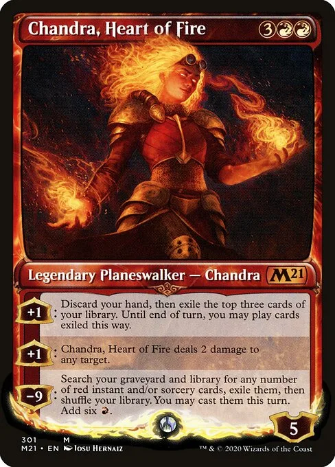 Chandra, Corazón de Fuego