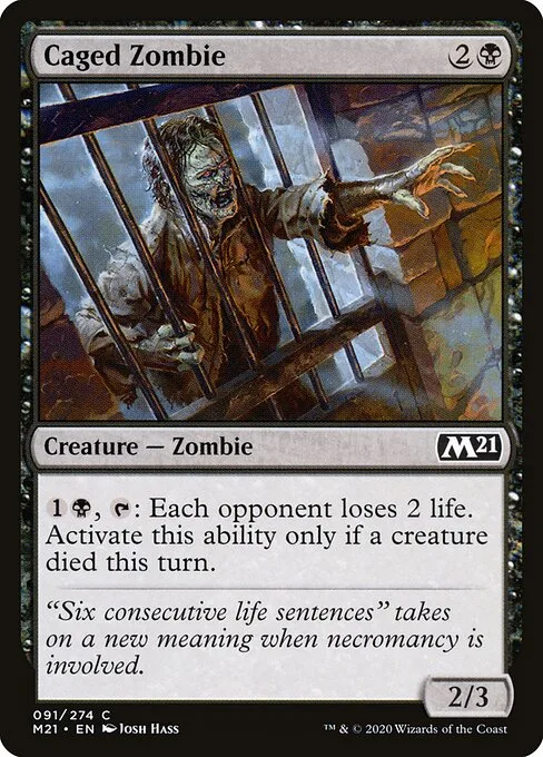 Zombie encarcelado