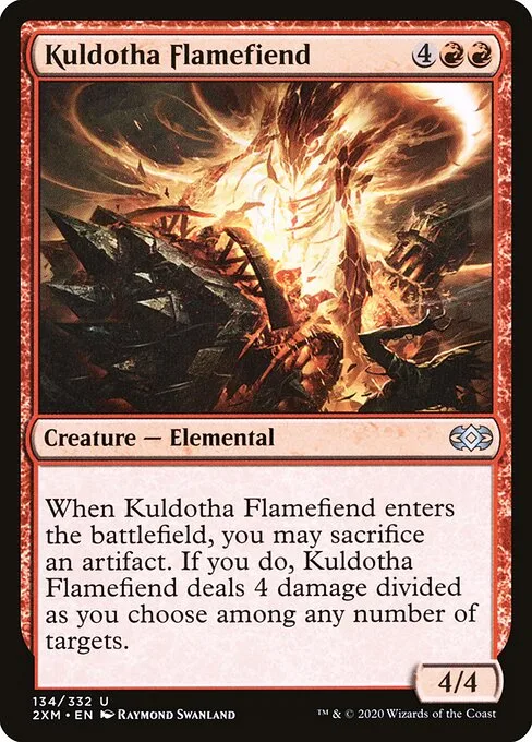 Demonio flameante de Kuldotha