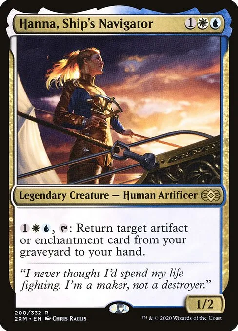 Hanna, navegante del barco