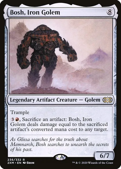 Bosh, gólem de hierro