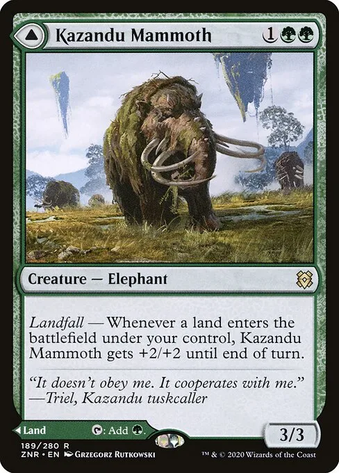 Mamut de Kazandu // Valle de Kazandu