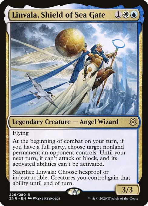 Linvala, escudo de Portal Marino