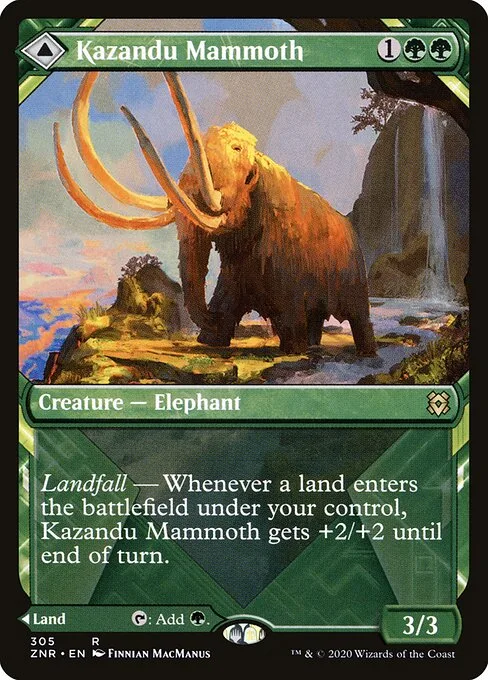 Mamut de Kazandu // Valle de Kazandu