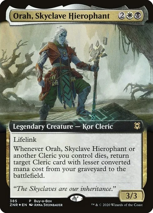 Orah, hierofante de aerorruina