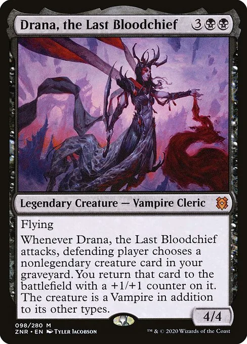 Drana, la última jefe de sangre