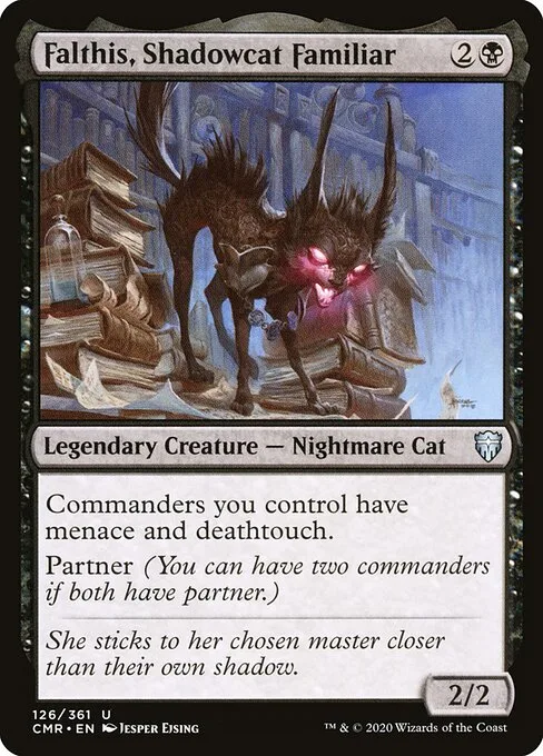 Falthis, familiar gatascura