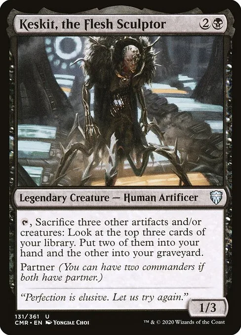 Keskit, el escultor de carne
