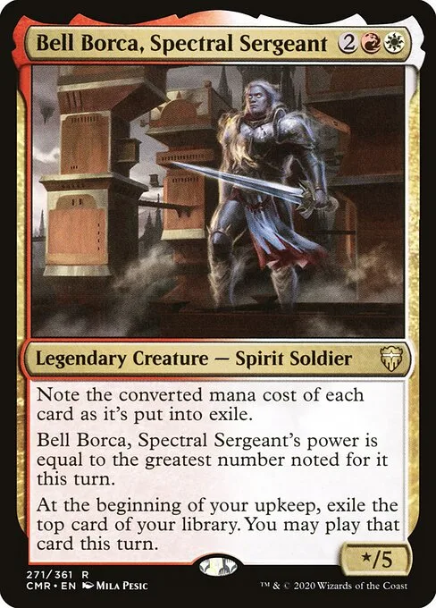 Bell Borca, sargento espectral