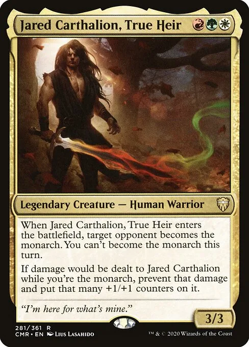 Jared Carthalion, el heredero