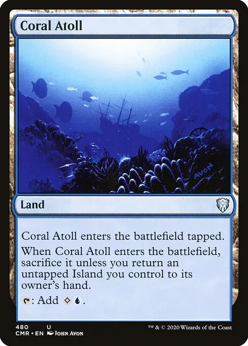 Atolón de coral