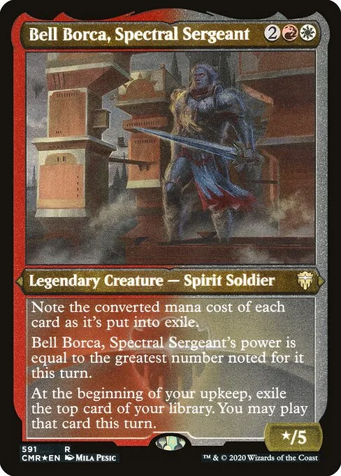 Bell Borca, sargento espectral