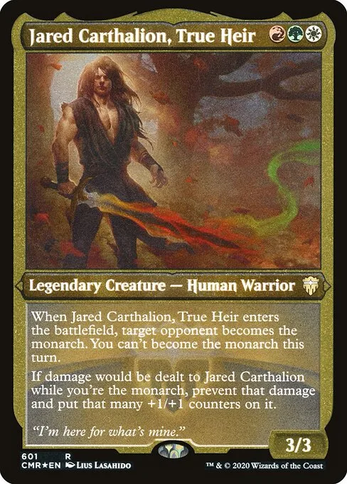 Jared Carthalion, el heredero