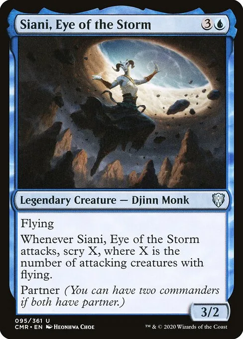 Siani, Ojo de la Tormenta
