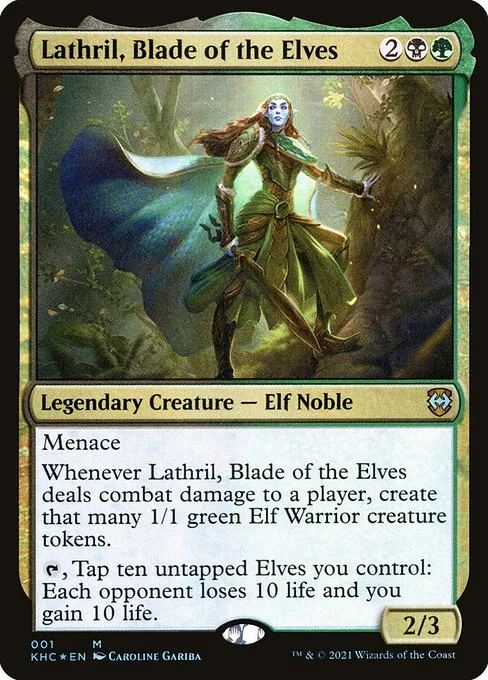 Lathril, Espada de los Elfos