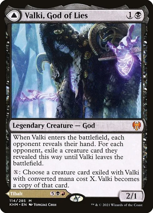 Valki, dios de las mentiras // Tibalt, Impostor Cósmico