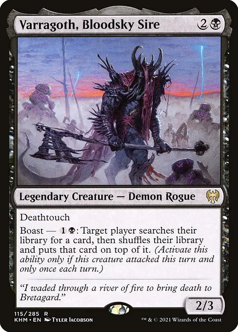 Varragoth, Señor de Cielosangriento