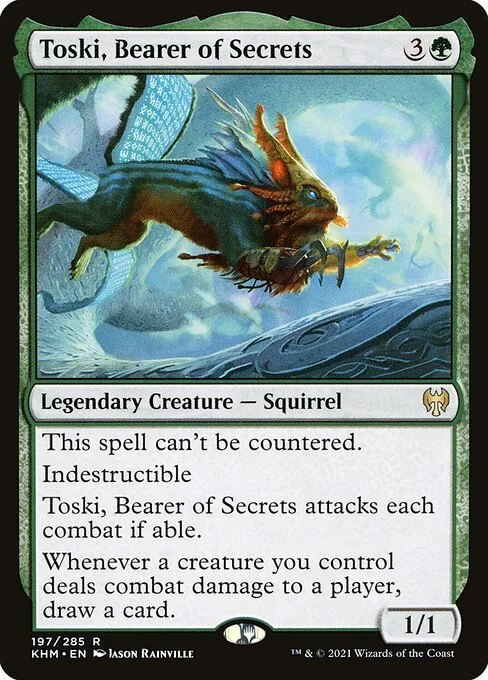 Toski, Portador de Secretos