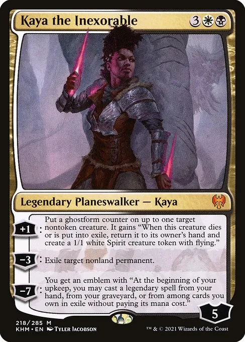 Kaya, la Inexorable