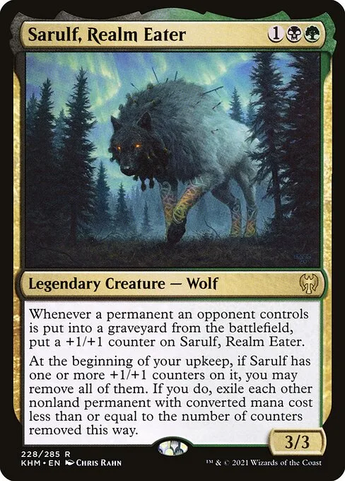 Sarulf, Devorarreinos