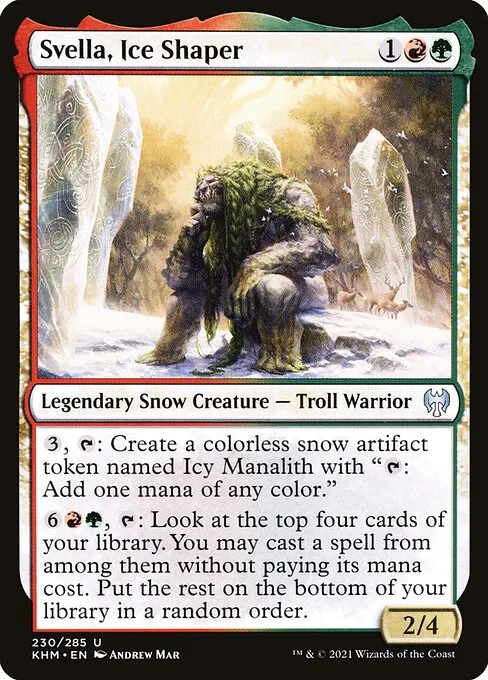 Svella, Moldeadora de Hielo