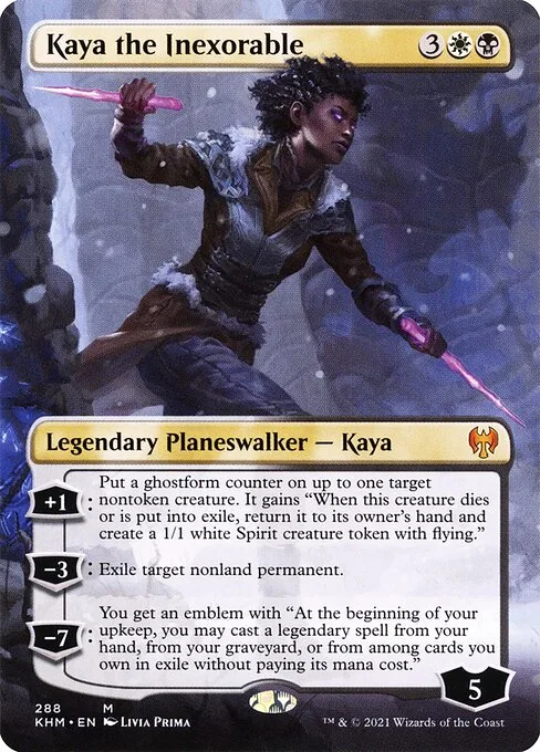 Kaya, la Inexorable