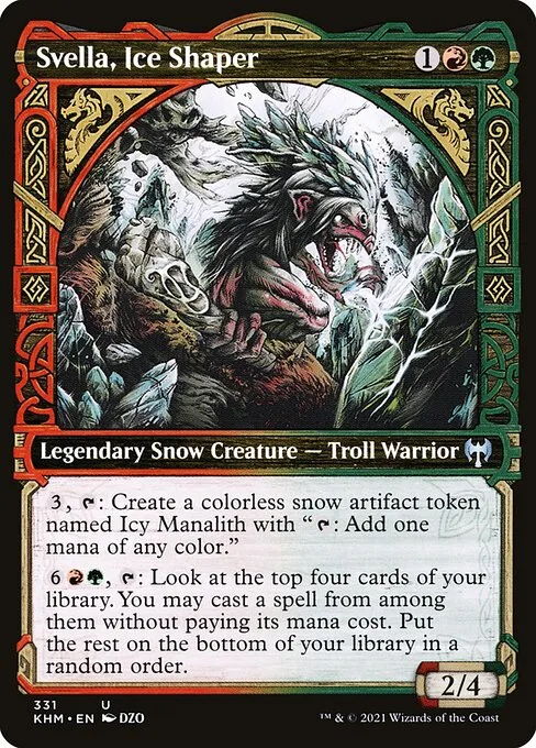 Svella, Moldeadora de Hielo