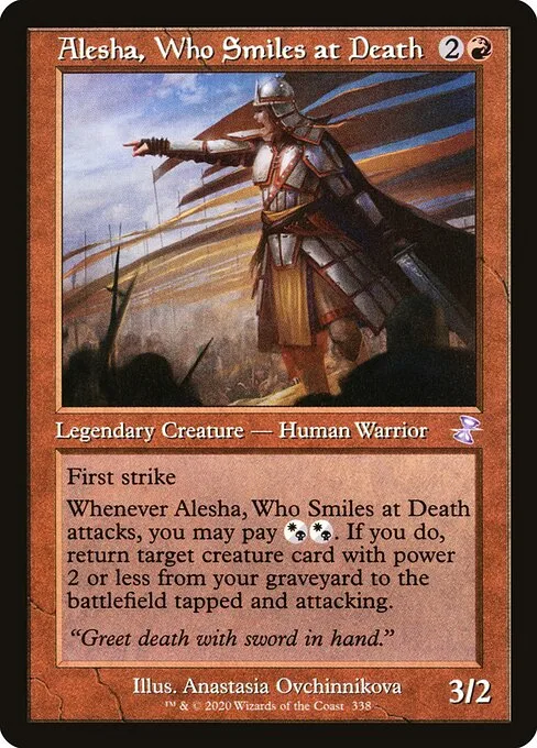 Alesha, la que sonríe a la muerte