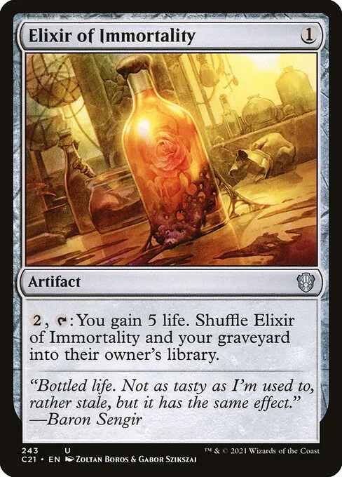 Elixir de inmortalidad