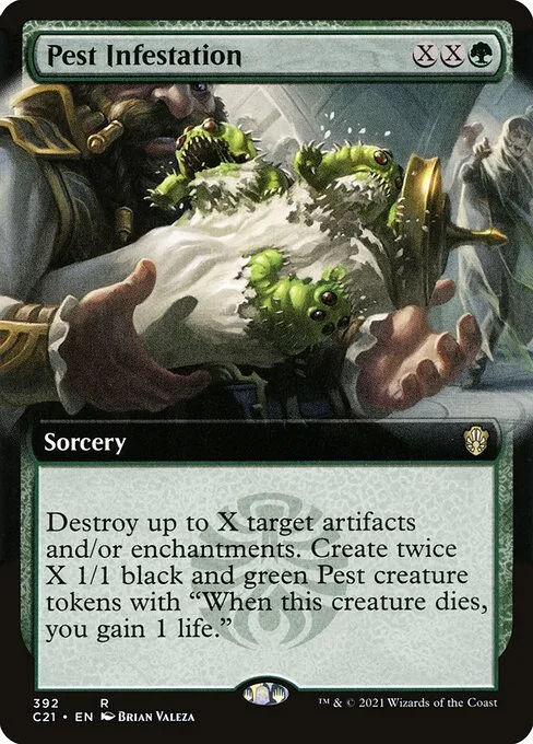 Infestación de plagas