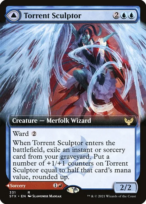 Escultora de torrentes // Sonata lanzallamas