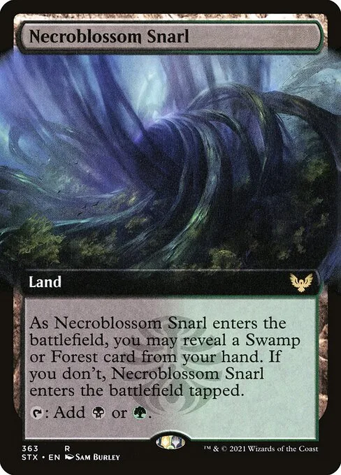Maraña necroflorecida