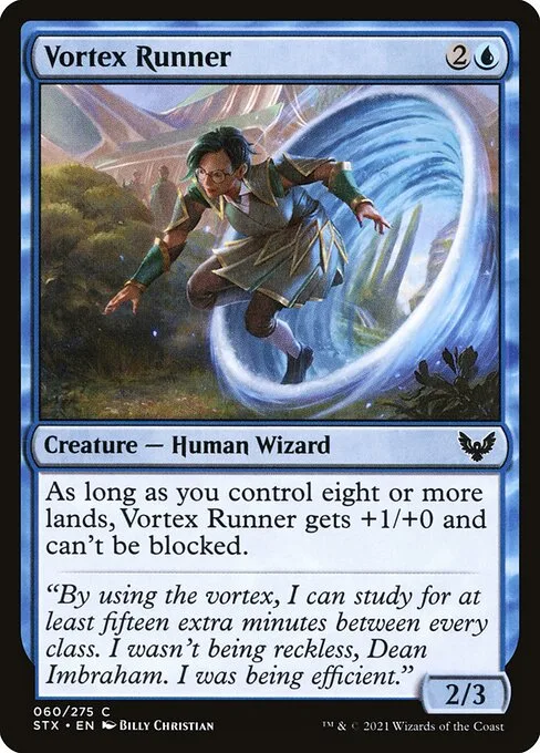 Atleta de los vórtices