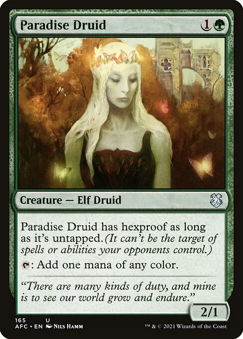 Druida del paraíso