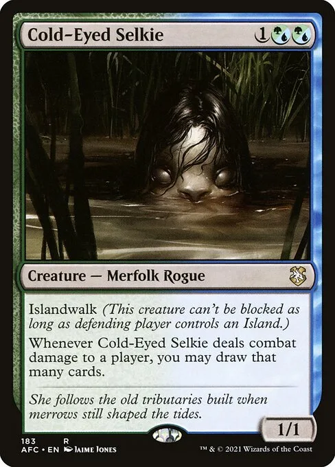 Selkie de ojos fríos