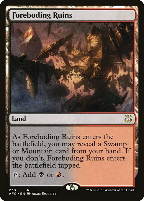 Ruinas premonitorias