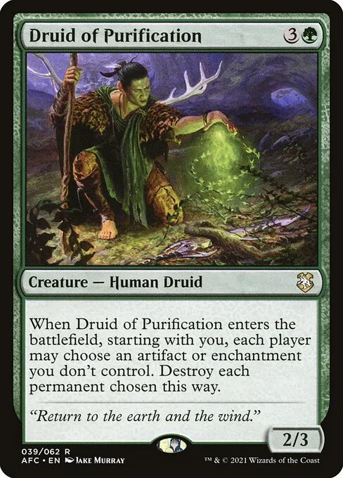 Druida de la purificación