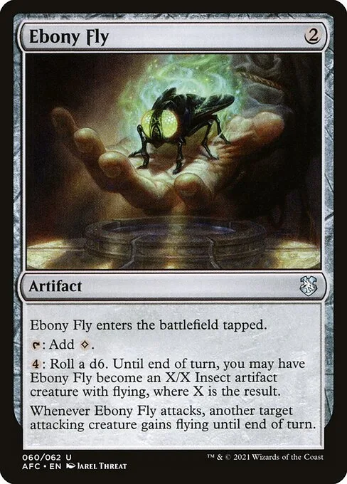 Mosca de ébano