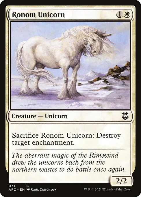 Unicornio de Rónom