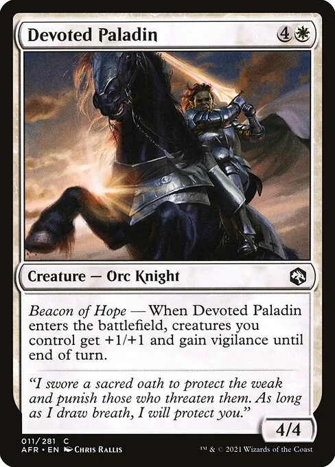 Paladín devota
