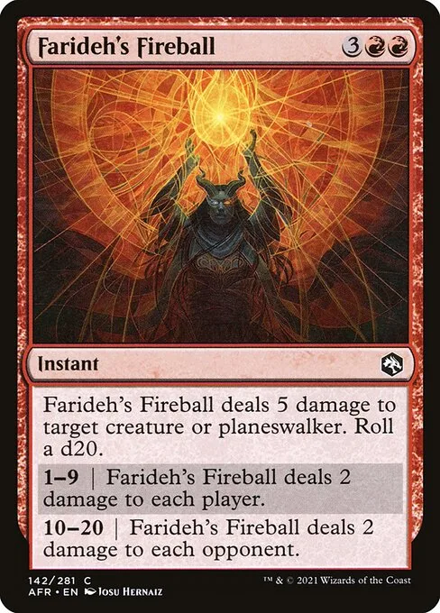 Bola de fuego de Farideh