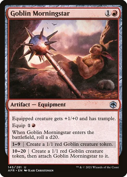 Lucero del alba goblin