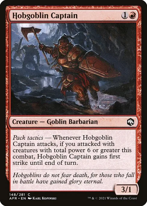 Capitana hobgoblin