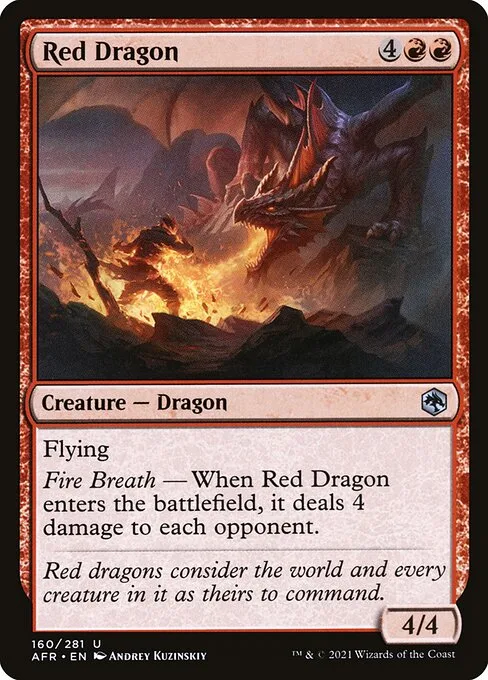 Dragón rojo