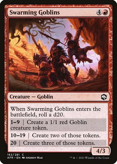 Multitud de goblins