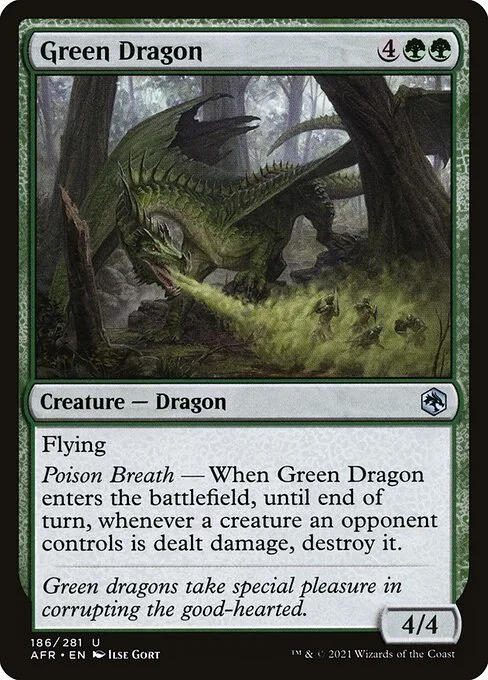 Dragón verde